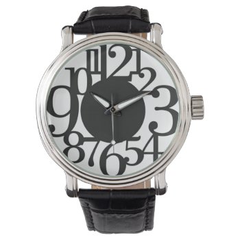 Modern Face Watch by SharonCullars at Zazzle