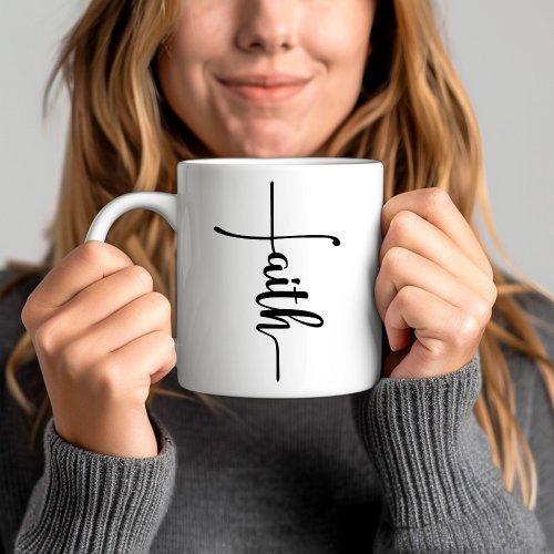 Modern Faith Christian Coffee Mug