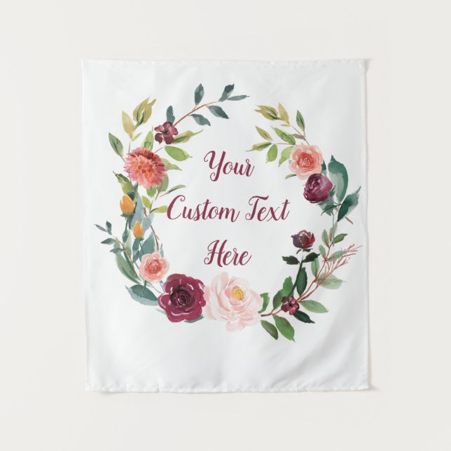 Modern Fall Barn Photo Booth Prop Wedding Backdrop (Front)