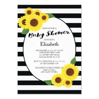 sunflower baby shower invitations & announcements | zazzle sunflower baby shower invitations & announcements | zazzle, Baby shower invitations