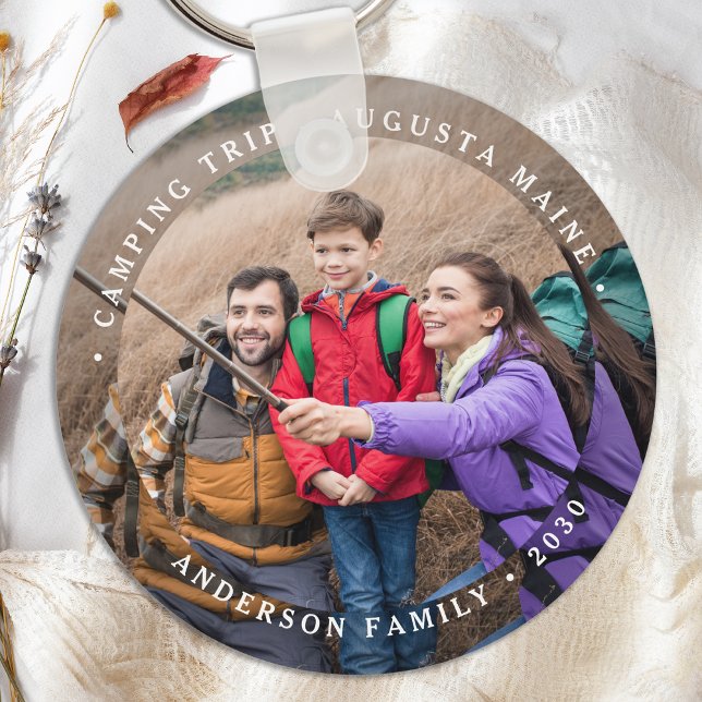 Modern Family 2 Photo Unique Personalized Picture Keychain (Creator Uploaded)