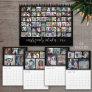 Modern Family 60 Photo - 5 Per Month black Calendar