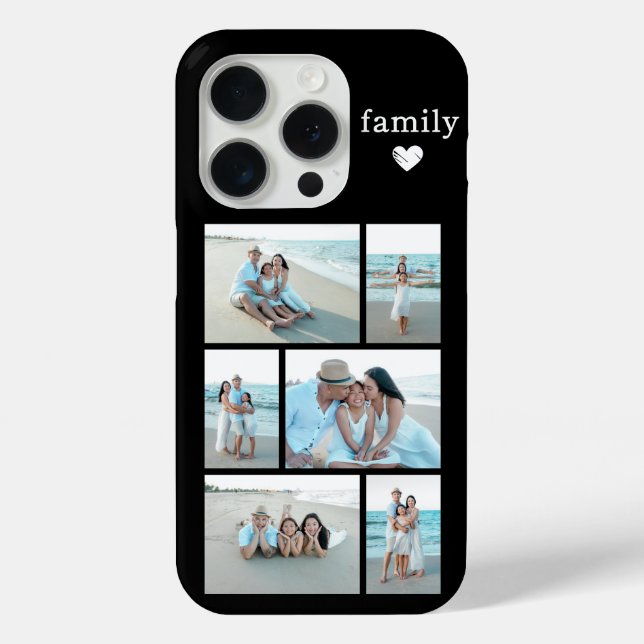 Modern Family 6 Photo Black Case-Mate iPhone Case (Back)