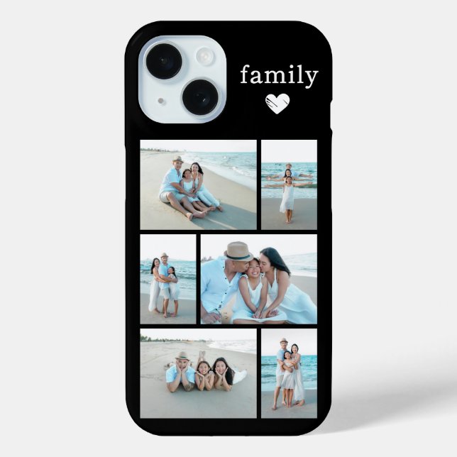 Modern Family 6 Photo Black Case-Mate iPhone Case (Back)