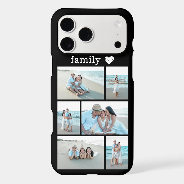 Modern Family 6 Photo Black Case-Mate iPhone Case (Back)