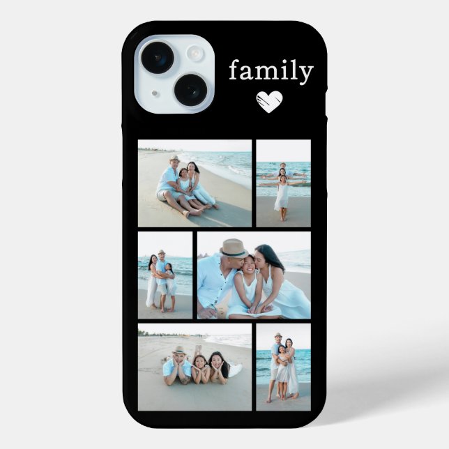 Modern Family 6 Photo Black Case-Mate iPhone Case (Back)