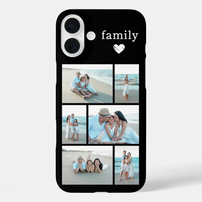Modern Family 6 Photo Black Case-Mate iPhone Case (Back)