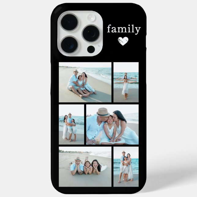 Modern Family 6 Photo Black Case-Mate iPhone Case (Back)
