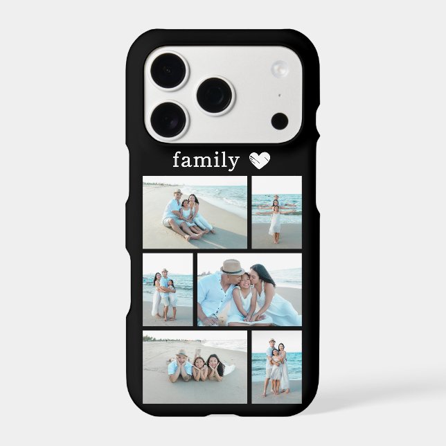 Modern Family 6 Photo Black Case-Mate iPhone Case (Back)