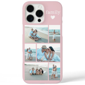Modern Family 6 Photo Blush Pink iPhone 16 Pro Max Case