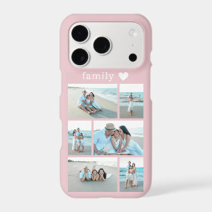 Modern Family 6 Photo Blush Pink iPhone 17 Pro Case