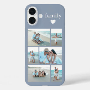 Modern Family 6 Photo Dusty Blue iPhone 16 Plus Case