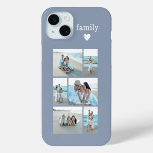Modern Family 6 Photo Dusty Blue iPhone 15 Plus Case