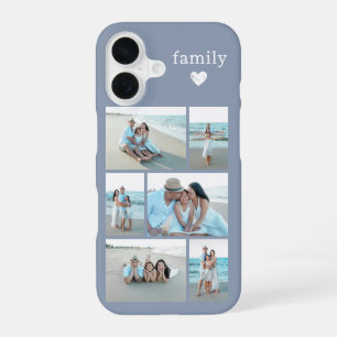 Modern Family 6 Photo Dusty Blue iPhone 16 Case