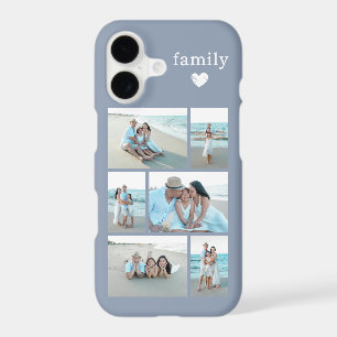 Modern Family 6 Photo Dusty Blue iPhone 17 Case