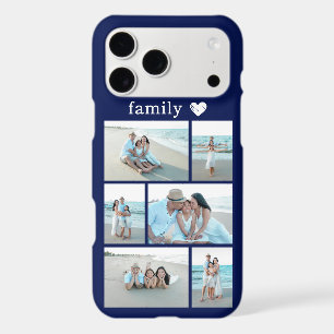 Modern Family 6 Photo Navy Blue iPhone 17 Pro Max Case
