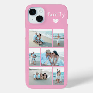 Modern Family 6 Photo Pink iPhone 15 Plus Case