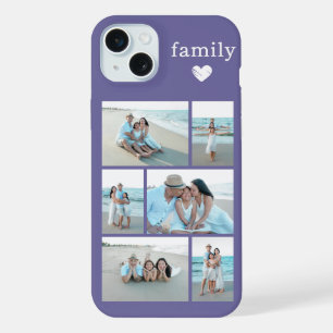 Modern Family 6 Photo Purple iPhone 15 Plus Case