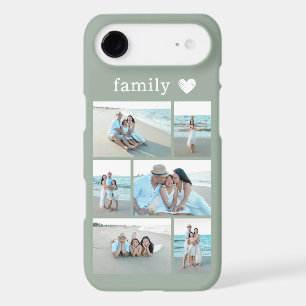 Modern Family 6 Photo Sage Green iPhone 17 Air Case