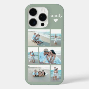 Modern Family 6 Photo Sage Green iPhone 16 Pro Case
