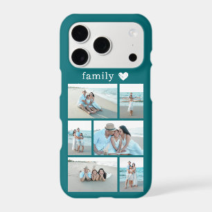 Modern Family 6 Photo Teal iPhone 17 Pro Case