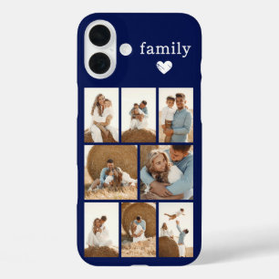 Modern Family 8 Photo Navy Blue iPhone 16 Plus Case