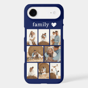 Modern Family 8 Photo Navy Blue iPhone 17 Air Case