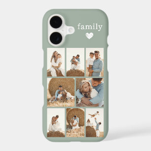 Modern Family 8 Photo Sage Green iPhone 17 Case