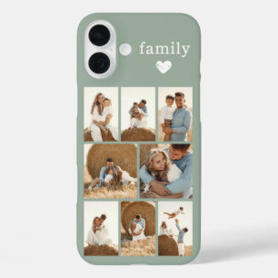 Modern Family 8 Photo Sage Green iPhone 16 Plus Case