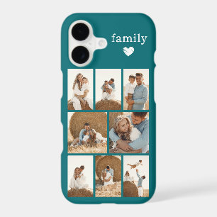 Modern Family 8 Photo Teal iPhone 17 Case