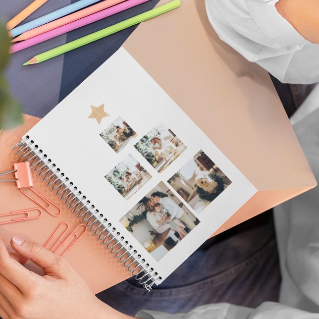 Modern Family Christmas Tree Photo With Star Planner (Creator Uploaded)