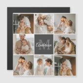 Modern Family Collage Photo & Personalized Gift (Front/Back)
