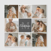 Modern Family Collage Photo & Personalized Gift (Front)