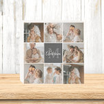 Modern Family Collage Photo & Personalized Gift Wooden Box Sign<br><div class="desc">Capture the heartwarming moments of your modern family in a beautifully crafted collage photo. Celebrate the laughter, love, and cherished memories with this personalized masterpiece, available exclusively on Zazzle. Create a stunning montage that encapsulates the essence of your unique family dynamic – from milestone celebrations to everyday adventures. Crafted with...</div>