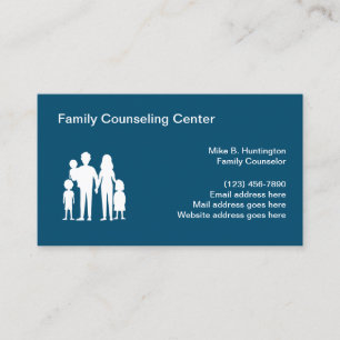 Modern Family Counseling Services Business Card