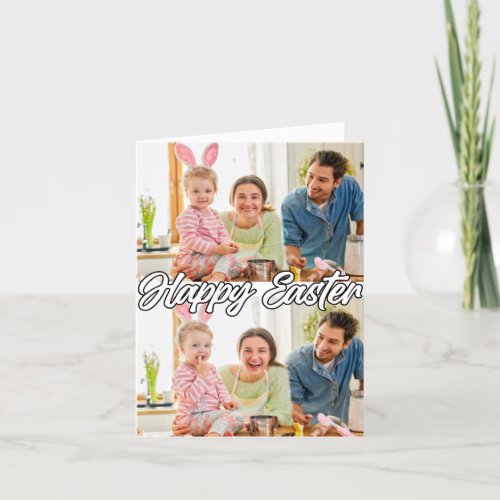 Modern Family Custom 2_photo Easter Holiday Card