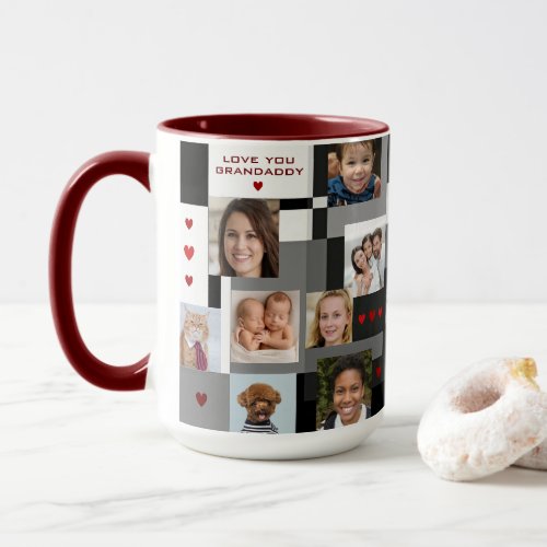    Modern Family Gift 18 Photos Love You Grandaddy Mug