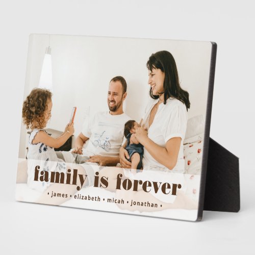 Modern Family is Forever Photo Plaque
