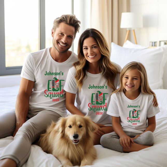 Modern Family Matching Elf Squad Christmas T-Shirt (Creator Uploaded)