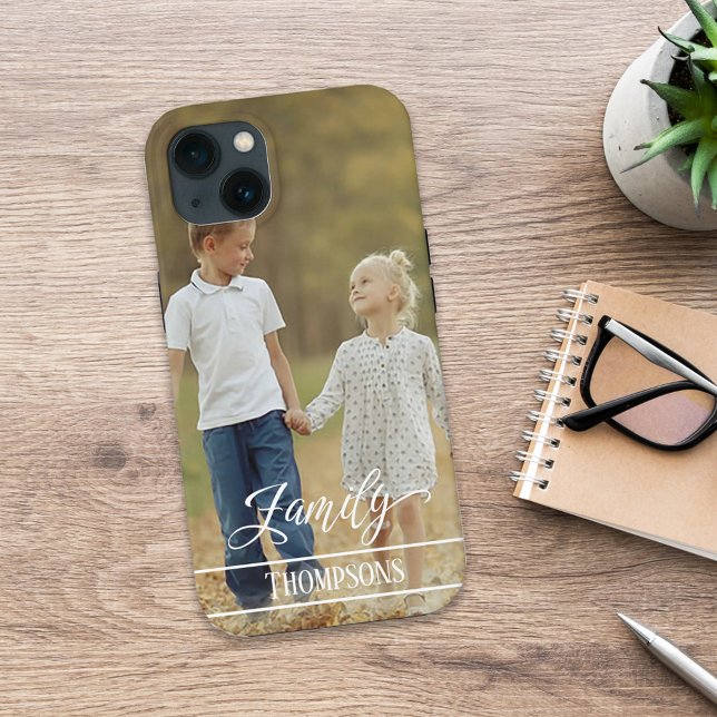 Modern Family Personalized Photo iPhone Case Gift (Creator Uploaded)
