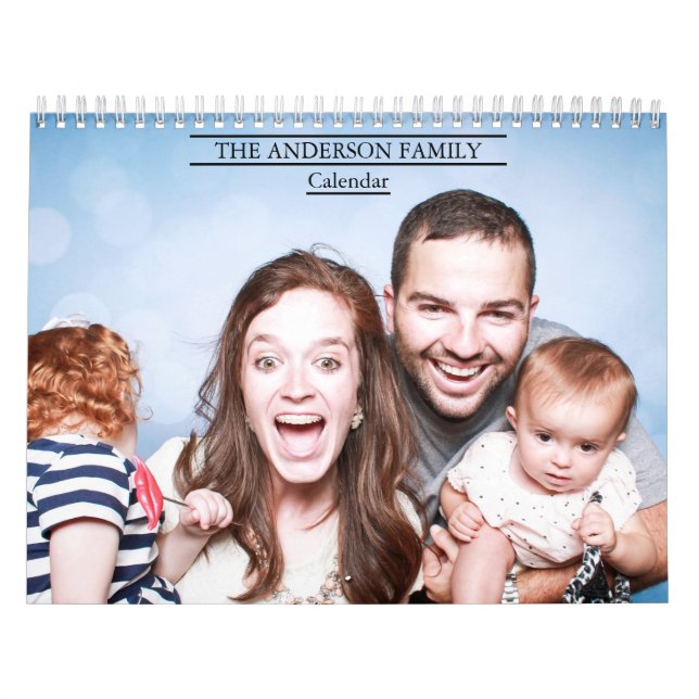 Modern Family photo 2026 Calendar (Cover)