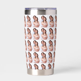 Modern Family Photo Custom Personalized Insulated Tumbler