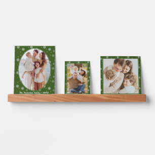 Modern Family Photo Merry Christmas Picture Ledge