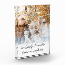 Modern Family Photo Overlay Custom Quote 