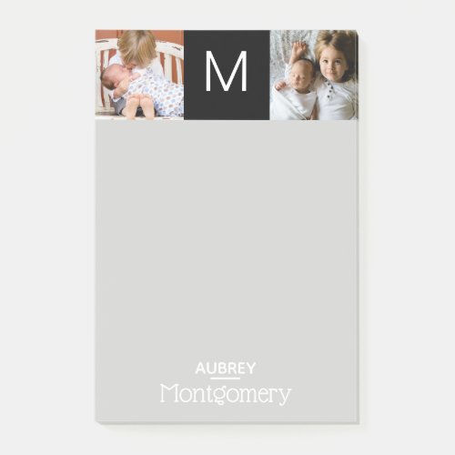 Modern Family Photos Personalized Post_it Notes