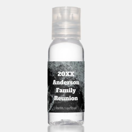 Modern Family Reunion Black White Water Abstract Hand Sanitizer