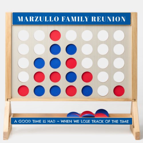 Modern Family Reunion Blue Personalized Fast Four