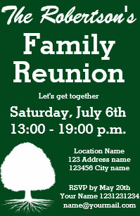 family get together invitations zazzle