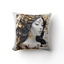 Modern Fantasy Art in Black and Gold 