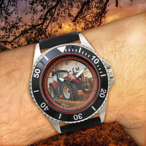 Modern Farmer Tractor Watch